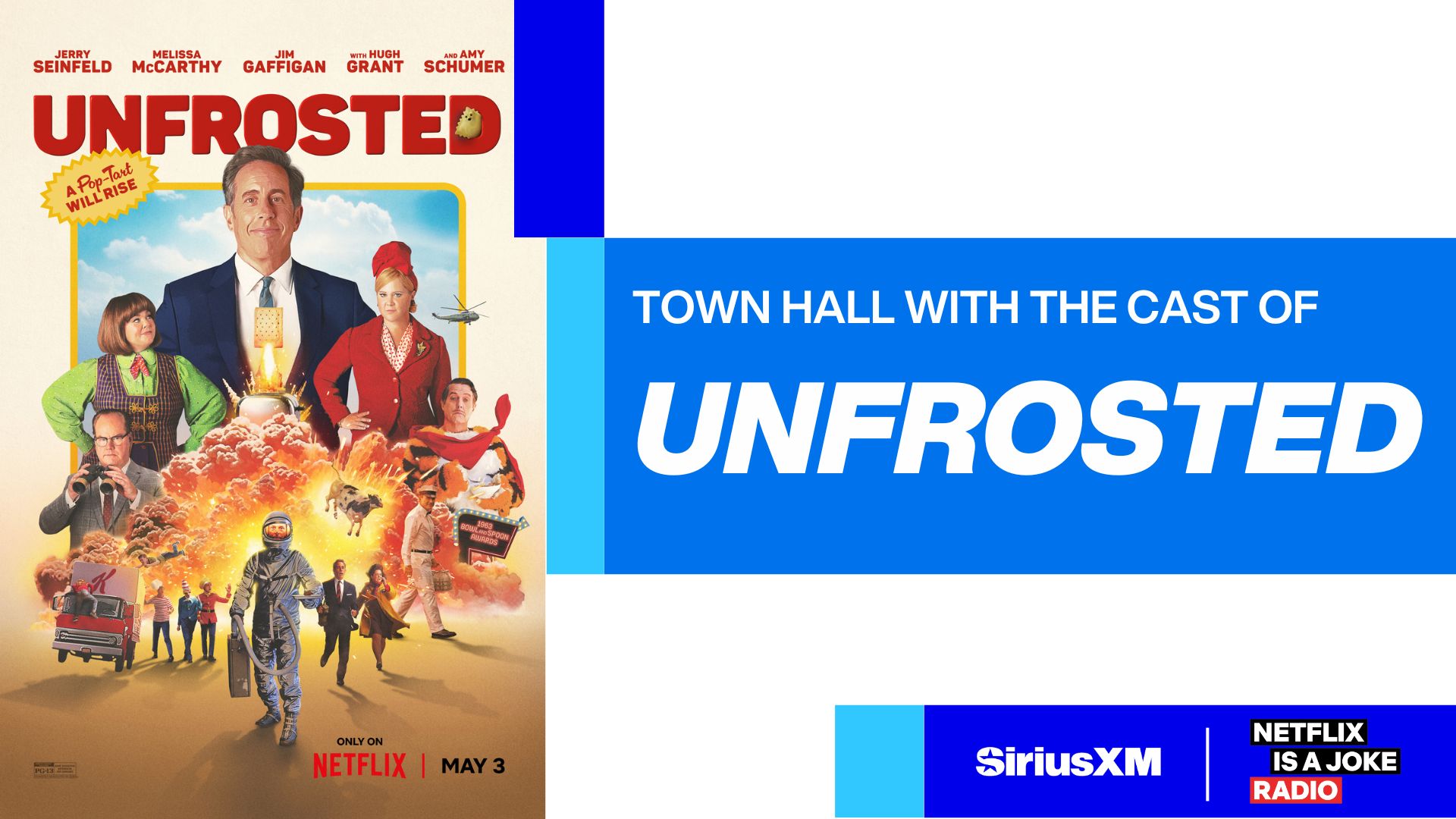 Unfrosted Town Hall, Jerry Seinfeld 