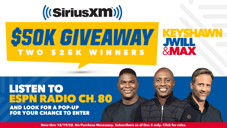 SiriusXM Ultimate Sports Fan Sweepstakes (Subscribers)