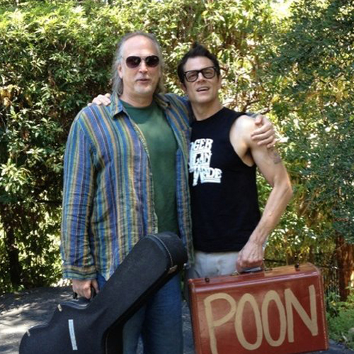Image of Johnny Knoxville and Roger Alan Wade 