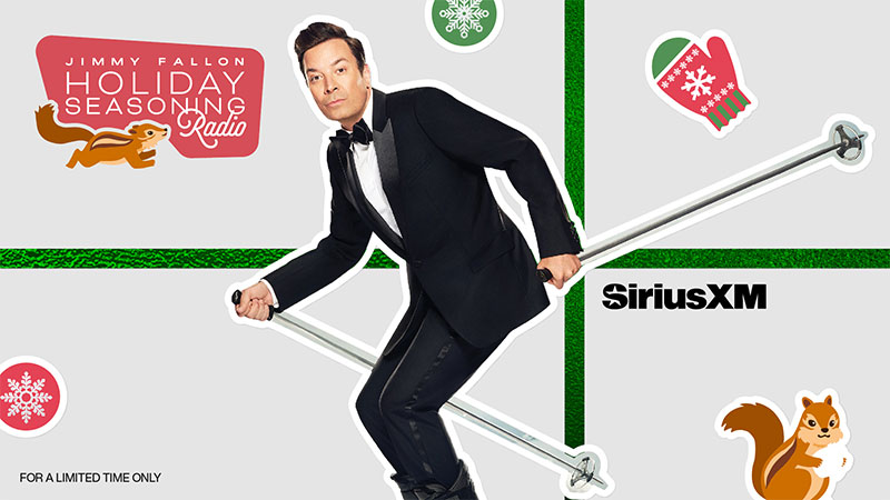 Jimmy Fallon Holiday Seasoning Radio