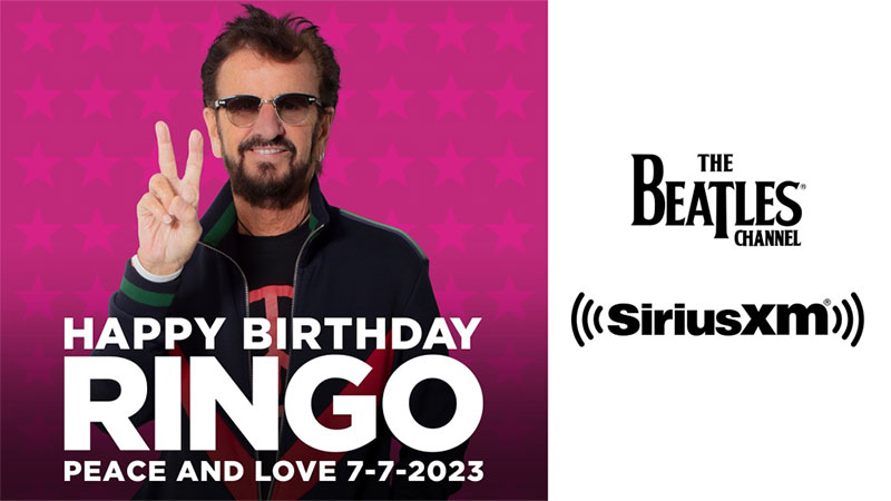 SiriusXM Everything You Want To Hear Lives Here   RingoStarBdayWeek2023 