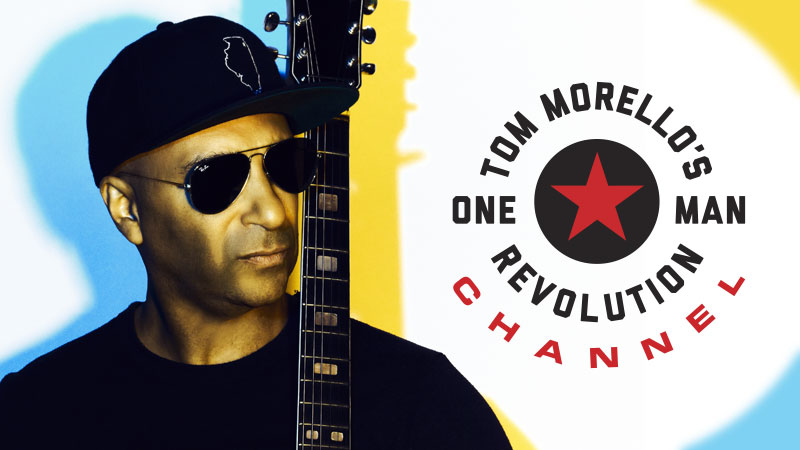 Hear Tom Morello Across SiriusXM, with New Streaming Channels, Weekly Show  and Podcast