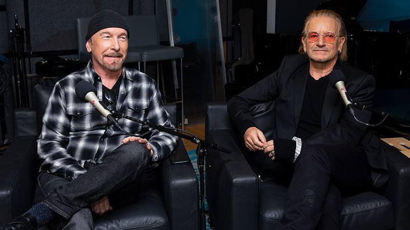 Bono and Edge of U2