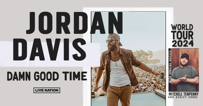 Experience the Damn Good Time: Jordan Davis Tour 2025