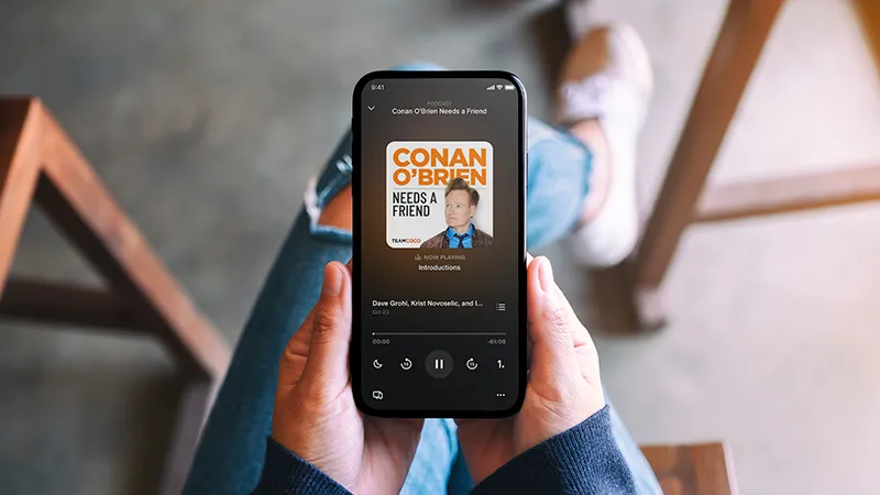 Listen to Conan O'Brien needs a friend on the SXM App