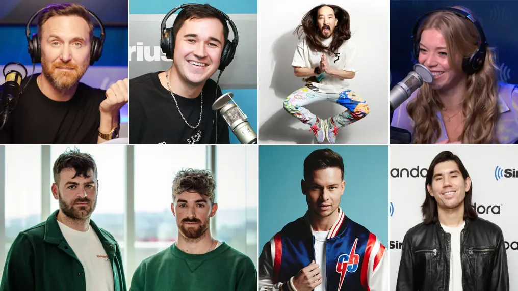 David Guetta, John Summit, Steve Aoki, Becky Hill, The Chainsmokers, Joel Corry and Gryffin. 