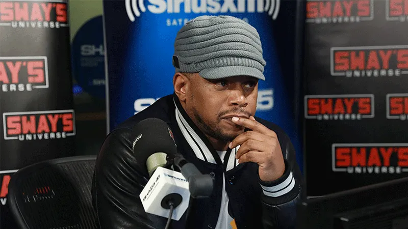 Sway Calloway in studio