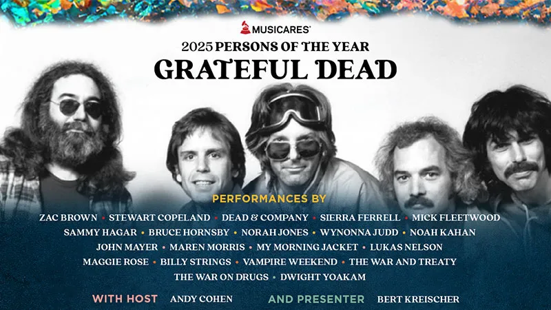 Musicares 2025 persons of the year Grateful Dead