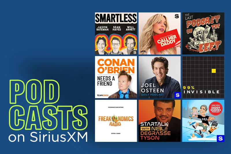 Podcasts on SiriusXM