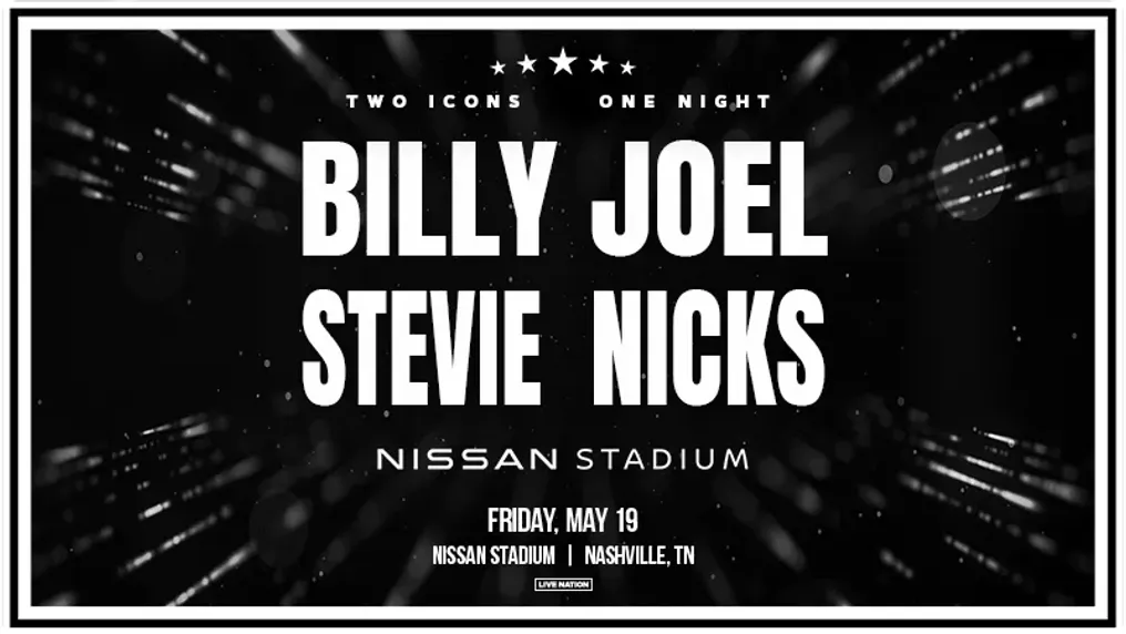 Billy Joel, Stevie Nicks, Nissan Stadium, Nashville, Two Icons, One Night