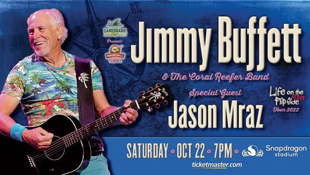 Jimmy Buffett & The Coral Reefer Band with Special Guest Jason Mraz