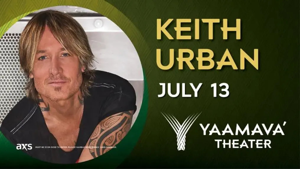 Keith Urban July 13