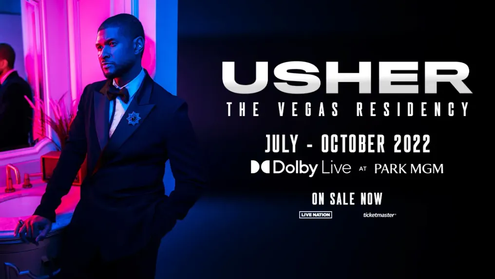 Usher The Vegas Residency July to October 2022 On Sale Now