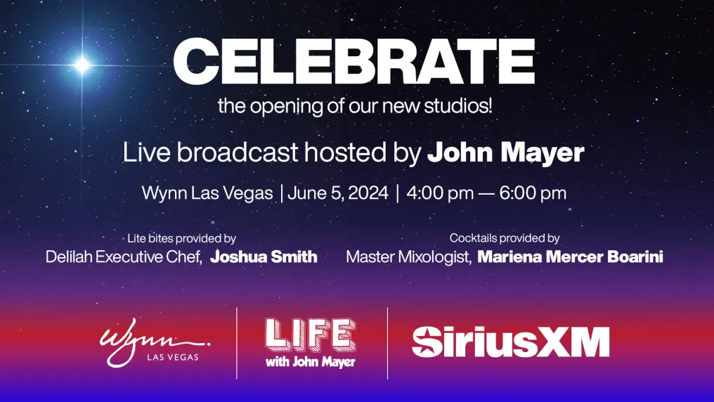 Wynn Las Vegas Studio, John Mayer