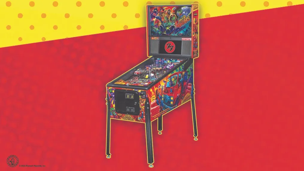 Foo Fighters, Pin ball machine, trivia